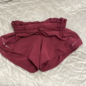 Lululemon shorts - maroon